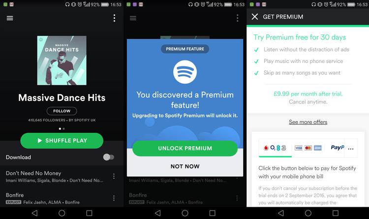 How to download from spotify to my phone